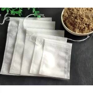 （GIÁ TỐT) 100 cái Túi lọc trà / túi vải không dệt dây rút cao cấp có kiểm định đủ size - SHOPE
