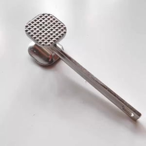 Búa Dần Thịt Inox 2 Đầu Đa Năng – Đập Thịt Giã Gừng Tỏi Dụng Cụ Nhà Bếp 3 Trong 1