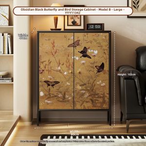 MR ART | Vintage Style Steel Storage Cabinet