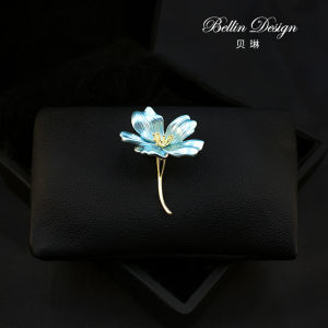 Elegant Fashionable Lotus Leaf Brooch Pin Shirt Collar Cartoon Mini Pin Fixed Clothes Suit Accessories Decorative Fresh Outfit