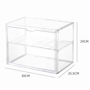 กล่องเก็บของขนาดใหญ่ใส่ฝุ่นแบบโปร่งใสสำหรับวางของเล่น โมเดล Gundam รถยนต์ ฮีโร่การ์ตูน ของเล่นอื่น ๆ