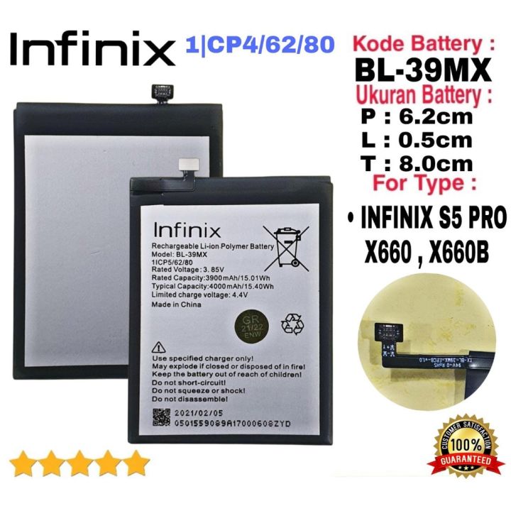 Battery Replacement Infinix S5 Battery Mah Batre Baterai Infinix