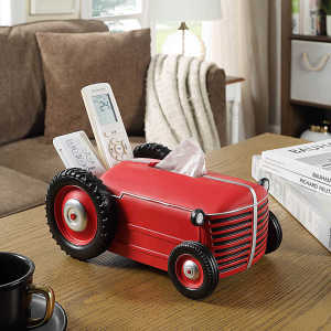 Modern Minimalist Luxury Resin Tissue Box Creative Living Room Home Decor Storage Drawer Simple Elegant Style Organizer