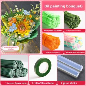 NUOXUNDE | DIY Craft Twisting Wire Accessories for Flower Arrangement