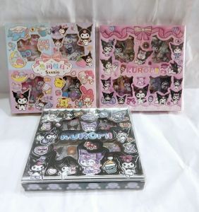 100 Lembar sticker lucu sanrio karakter kuromi