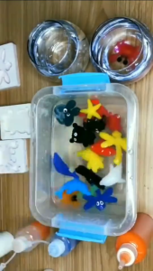 DIY Mainan Anak Magical Waterscape Cetakan Edukasi Kreatif Gel Cetakan Jelly Toys Montessori
