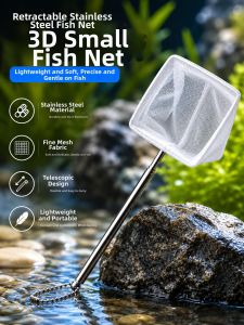KUOTING | Stainless Steel Adjustable Fish Tank Fishing Net