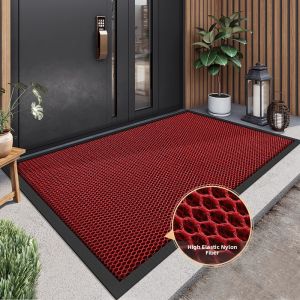 Dust Removing Entrance Door Mat Easy-Clean Non-Slip Outdoor Carpet