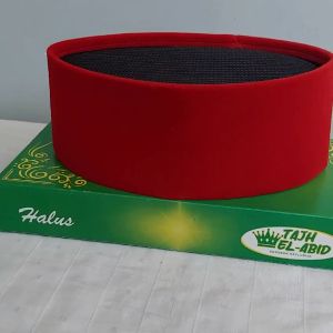 Peci Merah Full AC bahan beludru falcon premium nyaman dipakai halus dan elegan