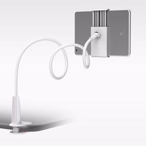 [ พร้อมส่ง]360 หมุนที่มีความยืดหยุ่นแขนยาวที่วางโทรศัพท์มือถือสก์ท็อปเตียงขี้เกียจยึดโทรศัพท์แท็บเล็ต เหมาะสำหรับ ipad / โทรศัพท์มือถือ