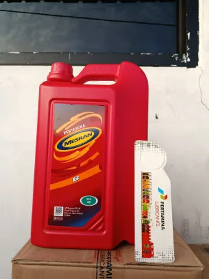 oli mobil Mesran B40 5L galon