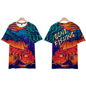 Quần Áo Câu Cá Nam Có Thể Tùy Chỉnh Ice Lụa Thoáng Khí Chống Muỗi Nhẹ Bộ Đồng Phục Đội In Hình Bánh Răng Mùa Hè Ngoài Trời