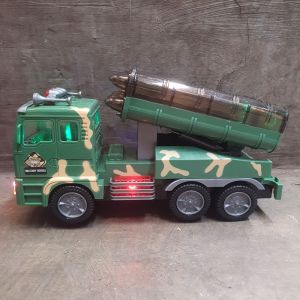 Mainan Truck Army Military Lampu dan Suara