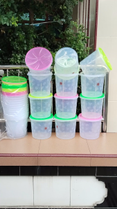12 Pcs Toples Plastik 5 liter Motif Kupu-kupu