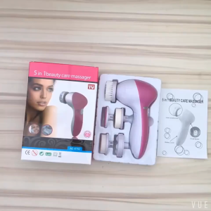 Alat Facial Wajah Pembersih Kulit Muka 5 in 1 Face Beauty Care Massager 5in1 Cleanser Pembersih Wajah