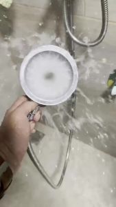 EELHOE | Men Shower Nozzle 1Pcs High Pressure Spiral Head for Powerful Refreshing Shower in Bathroom