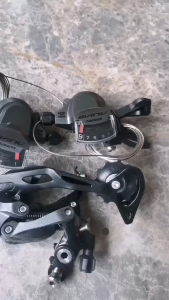 SHIMANO ALIVIO SL M4000 3S 27 Speed Shifter Lever Trigger Left & Right With Inner Cables
