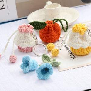 Handmade Knitting Yarn Materials Car Hanging Ornament Earphone Bag DIY Accessories Fresh out New Fashion Jewelry Accessories