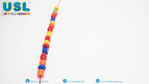 Wooden Lacing Beads - VG58304 - Early Learning & Educational Toys & Manipulative & Toddler Toys