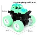 DREAMToy mainan anak monster zap jip mobil mainan jip off road 4 Drive intertial mini car jeep. 