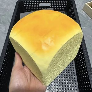 Hot Toys | Big Hawaii Honey Bread Toast Squishy Toy Slow Rising Slow Rebound Anti-Stress Squeeze Toy for Hand Relaxation Stress Relief Gift