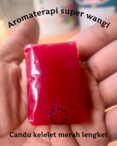 Buhur kelelet merah lengket aromaterapi super wangi