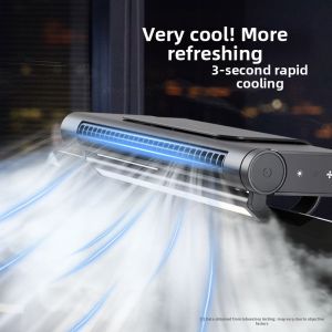 「China Plug」Portable Car Fan USB Desk Mounted Quiet