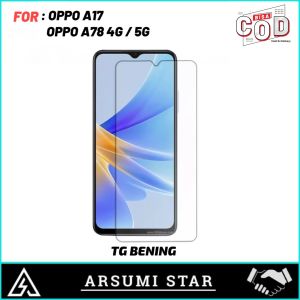 Promo Paket Murah 3in1 Tempered Glass Ceramic Matte Anti Spy  OPPO A17 / A78 4G / A78 5G / A58 4G NFC / A58 5G Tg Anti Gores Pelindung Layar Ceramic Matte Anti Spy + Skin Camera + Garskin Carbon