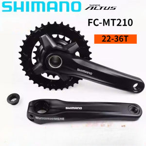 SHIMANO | SHIMANO ALIVIO M3100 MTB Crankset FC-MT210-2 36-22T 170mm- 2x9-speed Original Parts Supply
