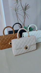 Crossbody Bag for Women Christmas Party Gift Idea Korean Style PU Leather Versatile Sling Handbag for Ladies