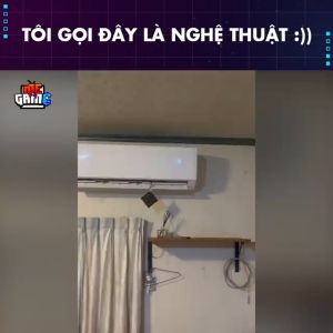 Miếng dán trang trí máy lạnh thiết kế nhân vật Vegeta hoạt hình Dragon Ball