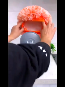 Extendable Floor Mop Round Mop For Wall and Ceiling Replacement Mop Head Cloth - DailyDwell1