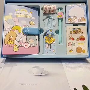 2024 JOURNAL SANRIO Kuromi Melody Cinnamoroll Diary Colorful Trendy Notebook Notepad Stationery Gift Student Set