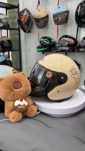 AP PREMIUM หมวกกันน็อก รุ่น 888 7 สีให้เลือก มอก. กันลม กันน้ำ ทนต่อการใช้งาน หมวกกันน็อคผู้หญิง หมวกกันน็อคครึ่งใบ วัสดุ ABS และ PP ขนาด 54-60 ซม.