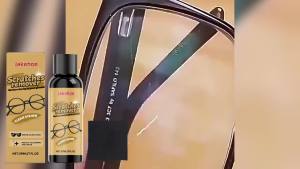 Eyeglass Scratch Repair Solution Gently Polishes And Repairs Minor Scratches Restoring Clear Vision Resin Lens Care Solution30Ml