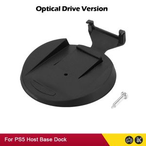 For PS5 Game Console Accessories NEW 2 IN 1 Vertical Stand Holder Game Console Dock Mount Bracket Base Support with Fixing Screw