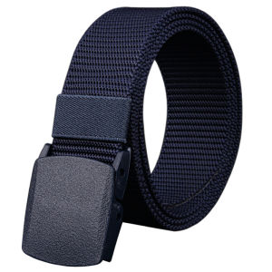 Men Belt 2025 Belts Adjustable Belt Men Outdoor Travel Waist Belt with Plastic Buckle for Pants 120cm