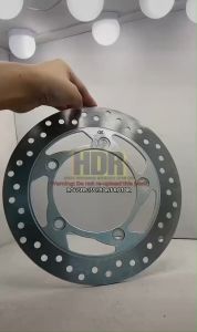 HDR KAWASAKI ROUSER135 / ROUSER 135 FRONT STD BRAKE ROTOR DISC 240MM STAINLESS STEEL MOTORCYCLE PARTS ACCESSORIES