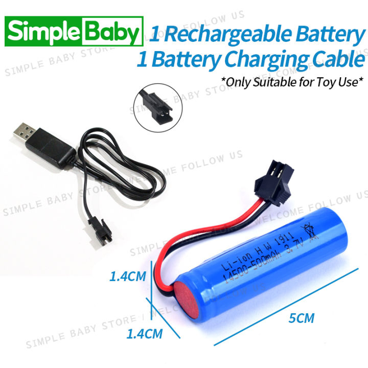 Toy rechargeable battery children's toy remote control car  rechargeable battery Toys Accessorie