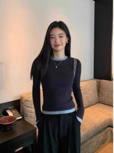 SHUQINGLAI | Áo Sweater Len Đa Màu Thời Trang Hàn Quốc Dài Tay Phong Cách Thu Cho Nữ