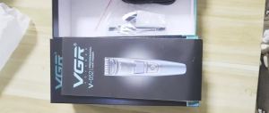 VGR | Máy Cắt Tóc Và Râu Điện VGR Cho Nam 0.5-10mm Có Thể Điều Chỉnh Máy Cắt Râu Xoay Có Thể Sạc Lại Bộ Dụng Cụ Chăm Sóc Da Mặt