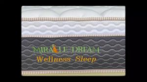 KING SIZE MERACLE DREAM - Wellness Sleep Micro Posture Spring Mattress 11.5" Hotel Spec Firm Base Ultra Comfort Spec suitable for Airbnb