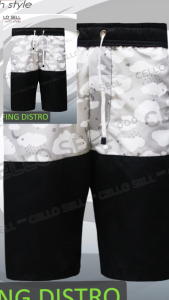 Celana Chinos Celana Pendek Santai Celana Distro Motif
