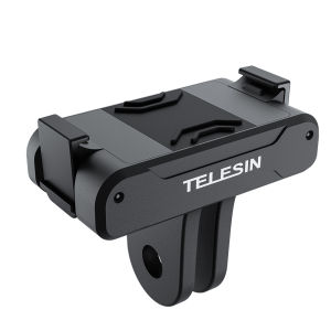 TELESIN Magnetic Two Claw Adapter for DJI OSMO Action 5 4 3 Accessories Adapter Nylon Aluminium Alloy Action Camera Accessories