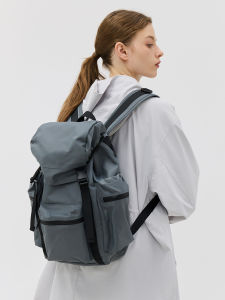 MYEDITION | Myedition Large Capacity Travel Bag Multi-compartment Lightweight Backpack For Short Trips Computer Bookbag Casual Simple Style