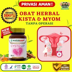 Obat Kista Myom Ovarium Obat Kista Alami Obat Kista Bartholin Kista Coklat Obat Kista Endometriosis Ampuh Obat Kanker Ampuh Tumor Mioma Kista Herbal Kemoterapi Alami BPOM Cysto Up Naturindo Surabaya