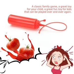 2pcs Kids Funny Prank Ketchup Bottles - Practical Joke Tomato Sauce Toy Fake Ketchup Bottle for Surprise Gift Cool Frightening
