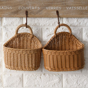 KENS | Kitchen Garlic and Ginger Storage Woven Basket