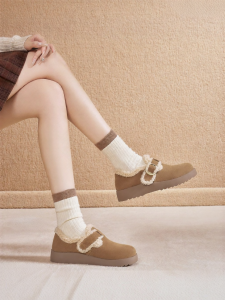 Josiny | Thick Sole Fur Snow Boots