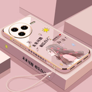 Xiaomi Civi5Pro Silicone Phone Case Full Cover Anti-Fall Cute Anime Design Female Version High Aesthetic Value Soft Protective Shell